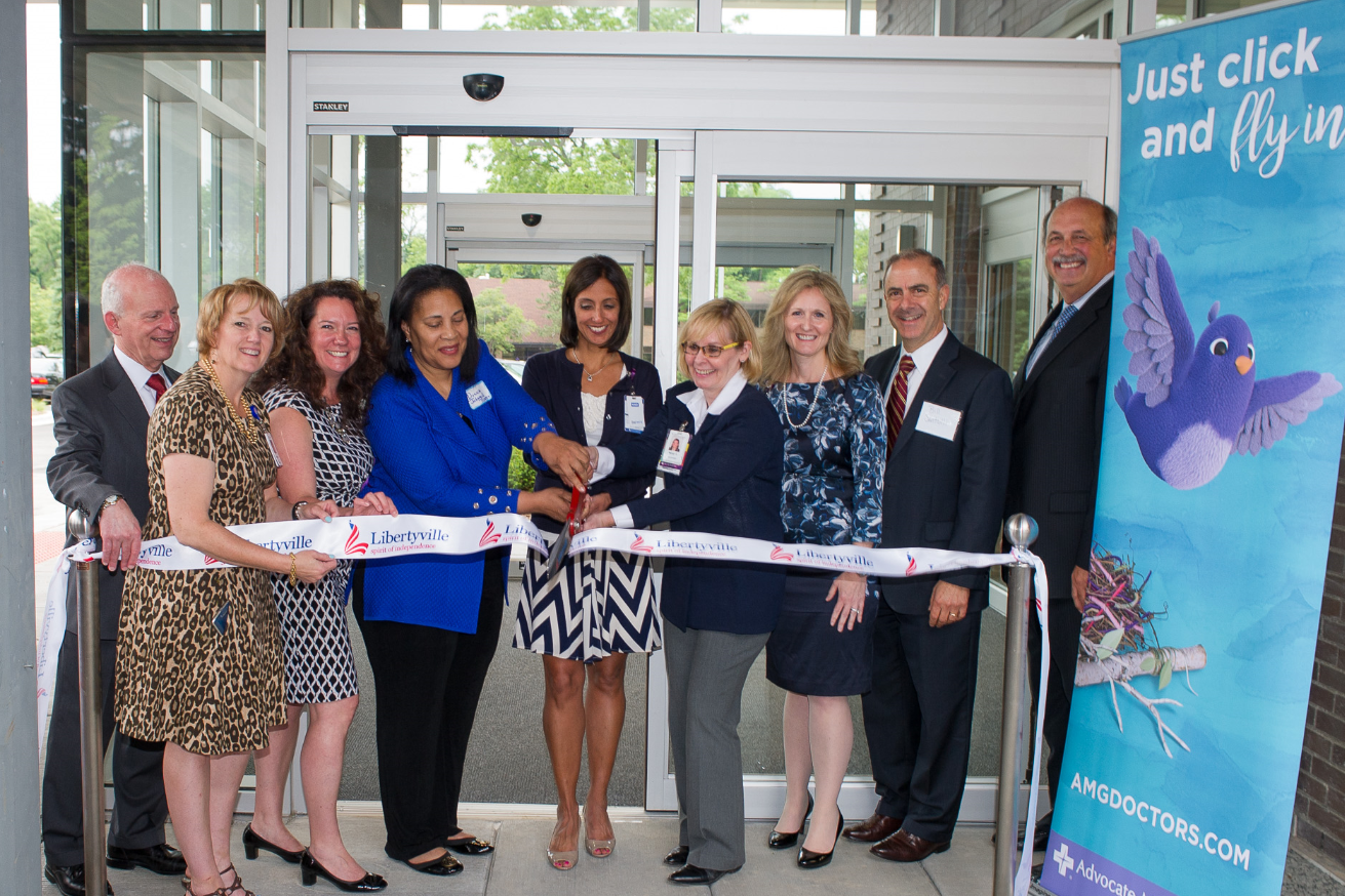 Advocate Medical Group Outpatient Center ribbon cutting